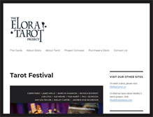 Tablet Screenshot of eloratarot.com